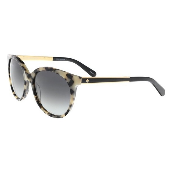kate spade Accessories - Kate Spade - Amaya Round Sunglasses - Light Havana